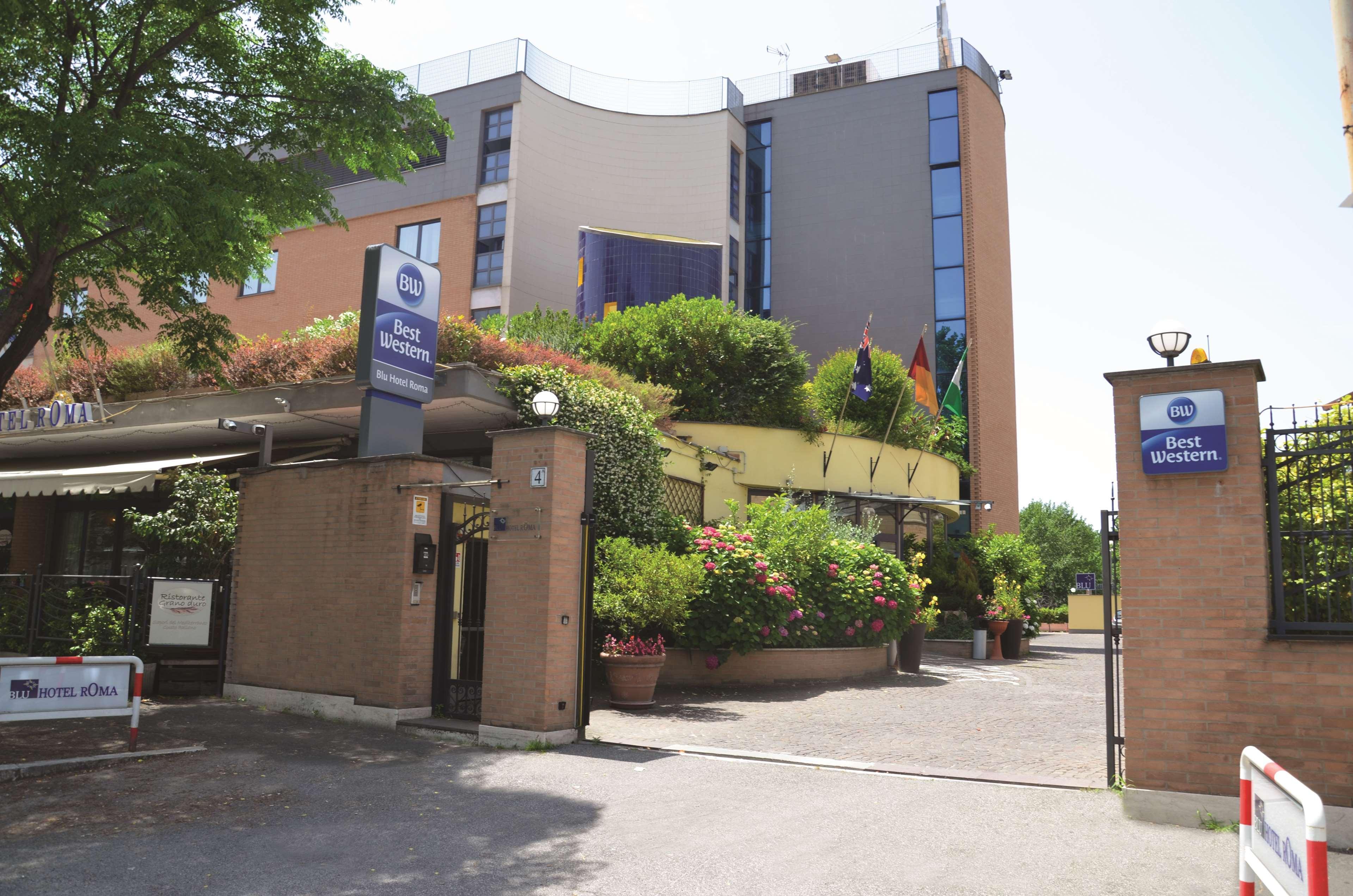 Best Western Blu Hotel Roma Exterior foto